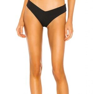 WeWoreWhat Delilah Bikini Bottoms Black Medium